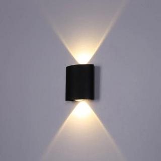 Aplica led exterior 2W, negru, 3000K