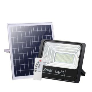 Proiector LED, Rezistent La Apa IP67, Cu Panou Solar, 100W, Cu Telecomanda