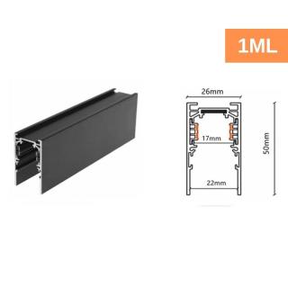 Sina Aplicata 1M pentru Proiectoare Magnetice, Negru