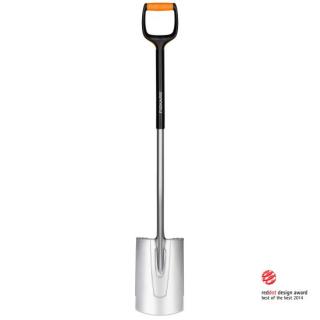 Cazma pentru plantat si bordurat Fiskars, Xact, lunga, varf rotunjit, 1200 mm, 2060 g