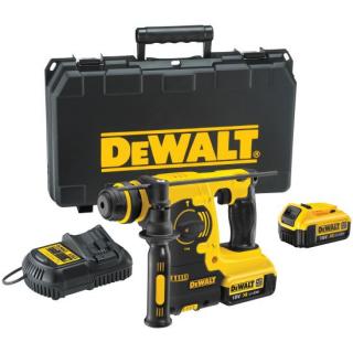 Ciocan rotopercutor DeWalt SDS-Plus cu 2 x acumulator XR Li-Ion 4.0 Ah 18 V si cutie pentru transport, DCH253M2