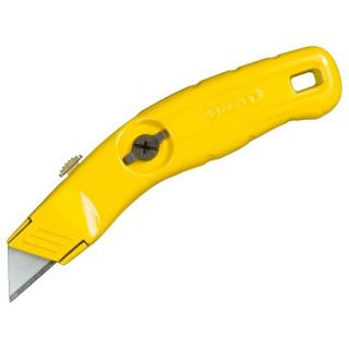 Cutter Stanley cu lama retractabila, 140 mm, 3 lame incluse