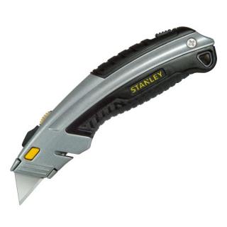 Cutter Stanley cu lama retractabila,180 mm, 3 lame incluse