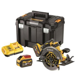 Fierastrau circular DeWalt, DCS578X2, 2 acumulatori XR Flexvolt 54 V 9.0 Ah, valiza pentru transport, motor fara perii