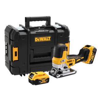 Fierastrau pendular DeWalt, DCS335P2, 2 acumulatori XR Li-Ion 18 V 5.0 Ah