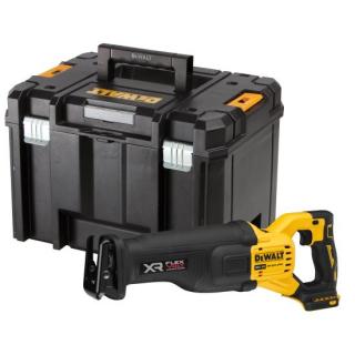 Fierastrau sabie DeWalt, DCS386NT, acumulator XR Flevolt 18 V 6.0 Ah (nu este inclus), valiza pentru transport, motor fara perii