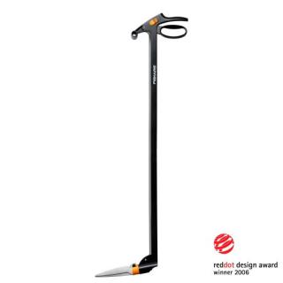 Foarfeca cu servo-parghie pentru gazon Fiskars, 1050 mm, 740 g