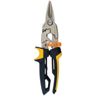 Foarfeca pentru tabla Fiskars PowerGear, taietura dreapta