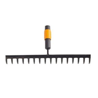 Grebla pentru sol Fiskars QuikFit (16 Dinti), 265 mm, 450 g