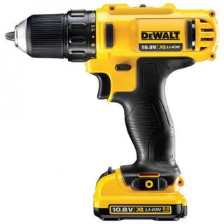 Masina de gaurit  insurubat DeWalt, DCD710D2, 2 trepte, 2 acumulatori XR Li-Ion 12 V 2.0 Ah, valiza pentru transport