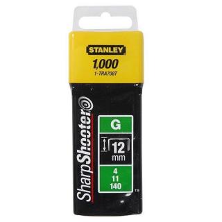 Pachet 1000 capse tapiterie Tip G, Stanley SharpShooter, 12 mm