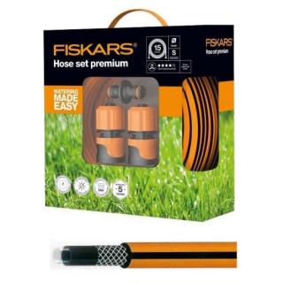 Set furtun de gradina Fiskars Q4, 9 mm (3 8  ), 15 m