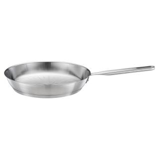 Tigaie din otel inoxidabil, fara acoperire antiaderenta, Fiskars All Steel Pure, O 28 cm