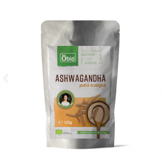 Ashwagandha pudra ecologica 125g