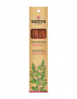 Betisoare parfumate cu Patchouli ,   Sattva Ayurveda