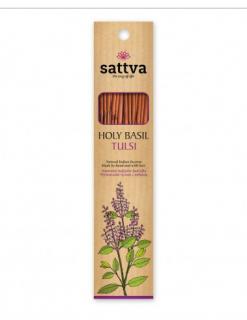 Betisoare parfumate cu Tulsi ,   Sattva Ayurveda