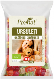 Bio Ursuleti din fructe, 100g