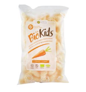 BioKids Pufuleti BIO cu morcovi, 55 g