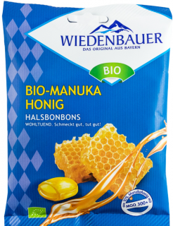 Bomboane bio cu miere de manuka 60gr