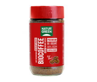 Cafea bio instant, decofeinizata, 100g Natur Green