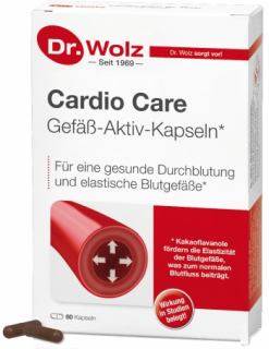 Capsule Cardio Care cu extract de cacao 100% Dr. Wolz 60cps