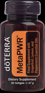 Capsule moi cu uleiuri esentiale de grapefruit, lamaie si menta, 90 capsule