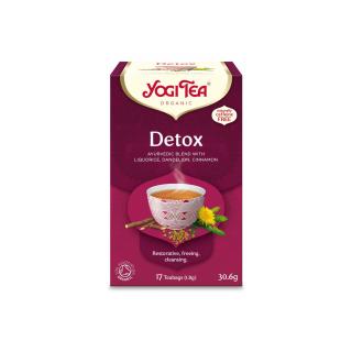 Ceai BIO detoxifiant, 17 pliculete x 1.8 g, (30.6 g) Yogi Tea