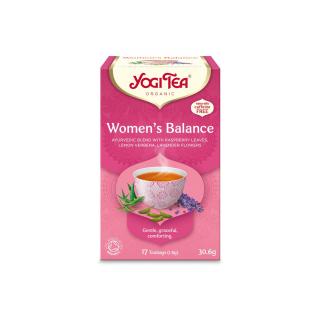Ceai BIO echilibrul femeilor, 17 pliculete x 1,8g (30,6g) Yogi Tea