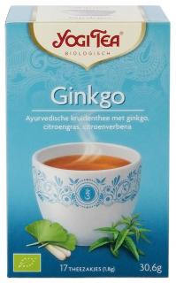 Ceai Bio Ginkgo, 17 Pliculete 30.6 G Yogi Tea