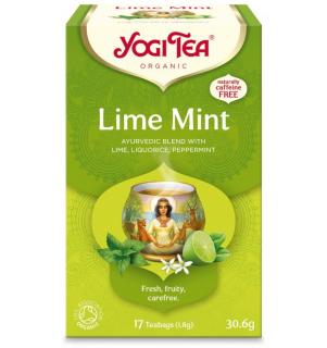 Ceai Bio Lamaie Si Menta, 17 Pliculete X 1,8G (30,6G) Yogi Tea