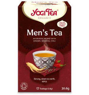 Ceai Bio Pentru Barbati, 17 Pliculete X 1,8G (30,6G) Yogi Tea