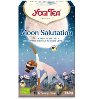 Ceai bio Salutul Lunii, 34,0g 17 pliculete a 2,0g Yogi Tea