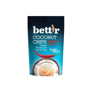 Chips de cocos cu chilli BIO FARA GLUTEN 70g