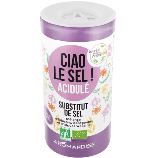 Ciao sare - inlocuitor de sare, acidulat, BIO70g