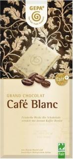 Ciocolata alba cu cafea Cafe Blanc,Bio 100 g Gepa