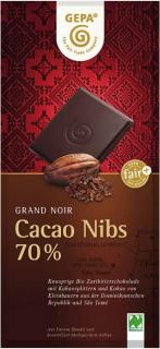Ciocolata amaruie Bio cu 70% cacao,100 gr Gepa