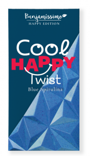 Ciocolata cu spirulina albastra bio, 60g (fara gluten)