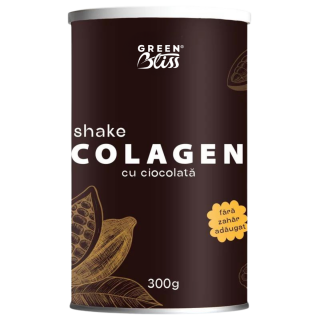 Colagen shake cu ciocolata 300g, Green Bliss