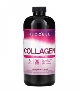 Collagen, Tip 1+3, gust de RODIE, 473 ml