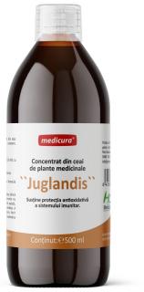 Concentrat din plante medicinale JUGLANDIS, pentru protectia antioxidativa, 500 ml