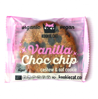 Cookie cu vanilie si ciocolata fara gluten, bio 50g