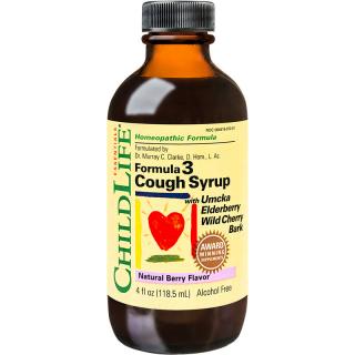 Cough Syrup Sirop de tuse cu aroma de fructe Childlife Essentials - 118ml