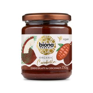 Crema de cocos cu ciocolata Cocobella eco 250g Biona