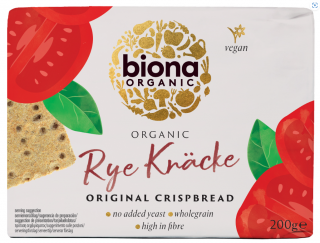 Crispbread felii crocante din secara integrala BIO, 200g