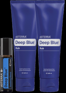 Deep Blue,   Kit (Ulei esential + 2x Unguent)