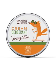 Deodorant crema pentru tineri Young Fox, bio, 60ml, Wooden Spoon