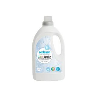 Detergent BIO lichid rufe albe si color sensitiv hipoalergen 1,5 l Sodasan