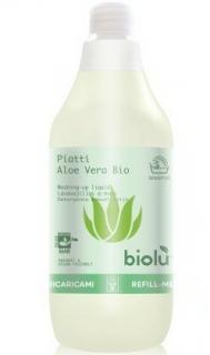 Detergent BIO  pentru spalat vase cu aloe vera, 1L - Biolu