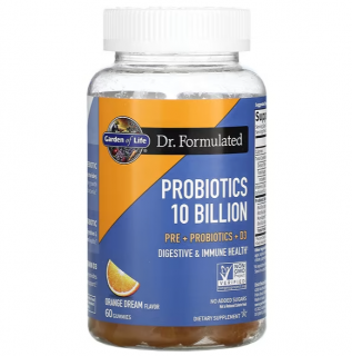 Dr. Formulated Probiotics, 10 Billion, 60 jeleuri