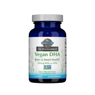 Dr. Formulated Vegan prenatal DHA, 30 capsule moi